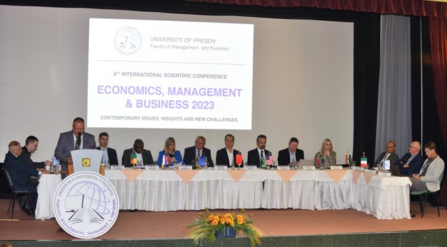 Konferencia - Economics, Management & Business 2023: Contemporary Issues, Insights and New Challenges.